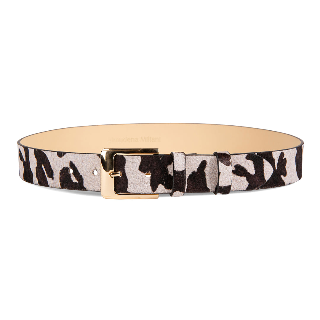 NEW! CINTURON MYLENA PRINT NEGRO