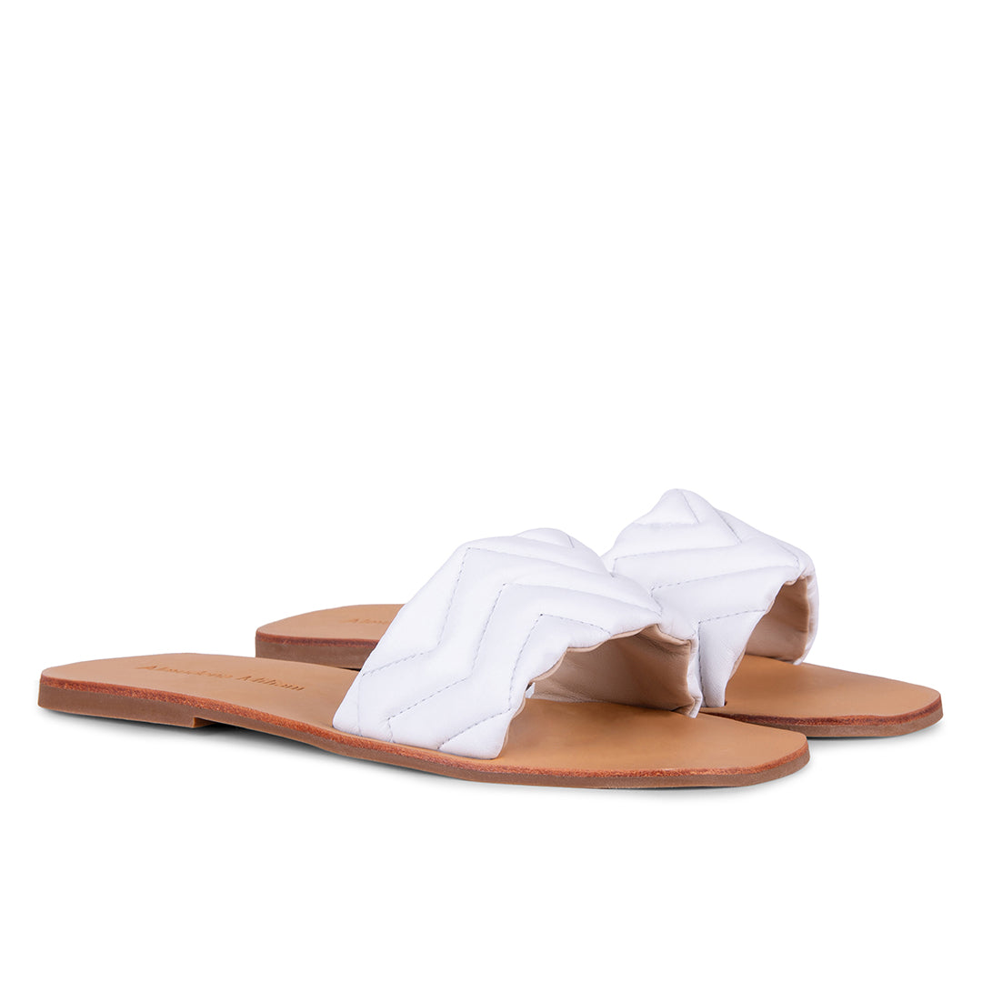PACK SANDALIA ALDA BLANCO &amp; THE BODY BRAND ROJO