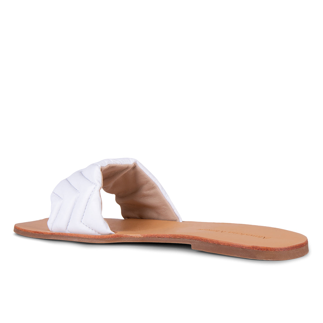 PACK SANDALIA ALDA BLANCO &amp; THE BODY BRAND ROJO