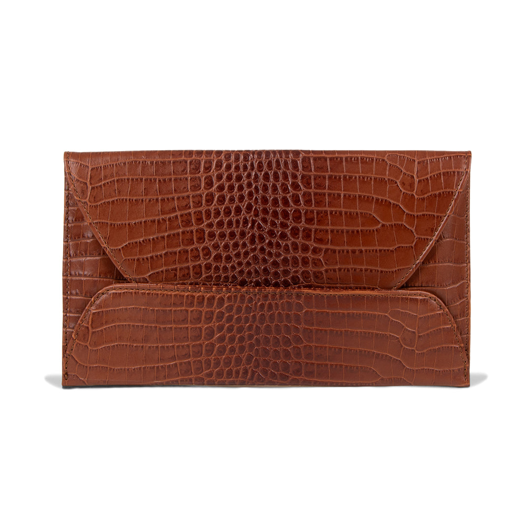 NEW! CLUTCH MISSY TOSTADO