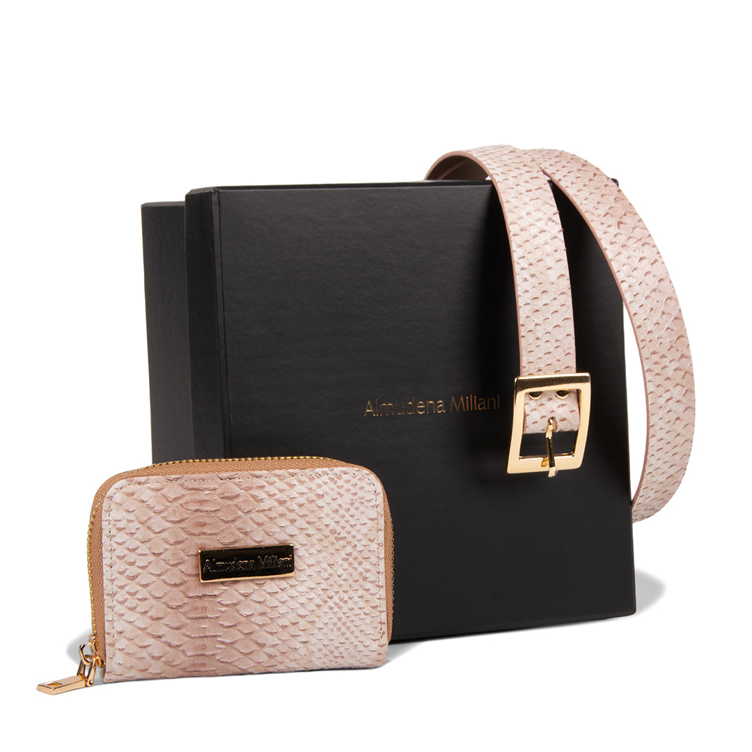 PACK Talla M - CINTURON LUNA &amp; MONEDERO DONA