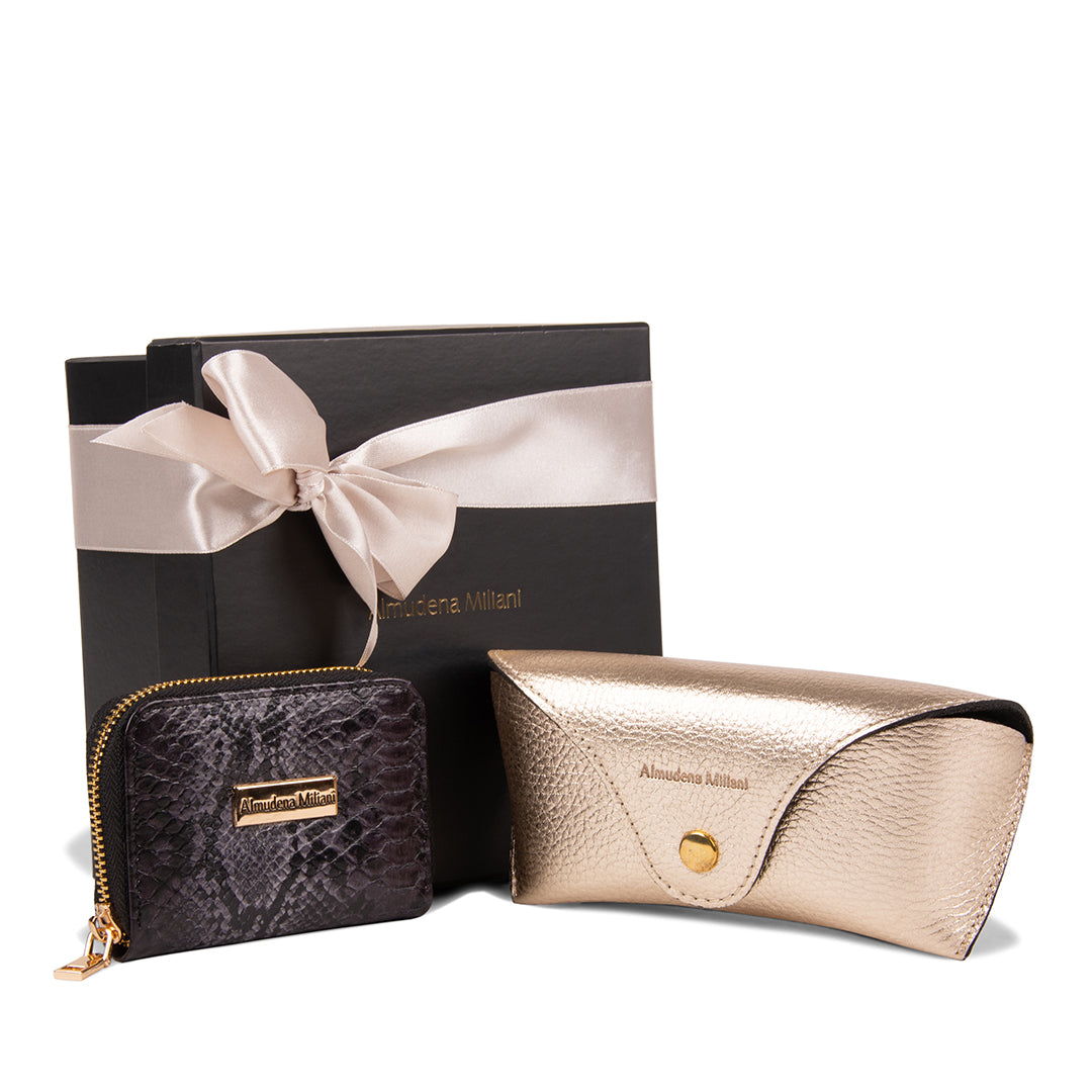 PACK - ESTUCHE DE LENTES &amp; MONEDERO