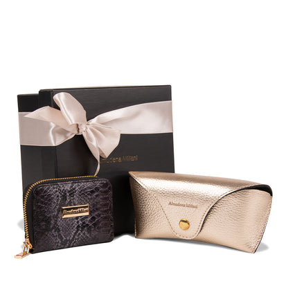 PACK - ESTUCHE DE LENTES &amp; MONEDERO