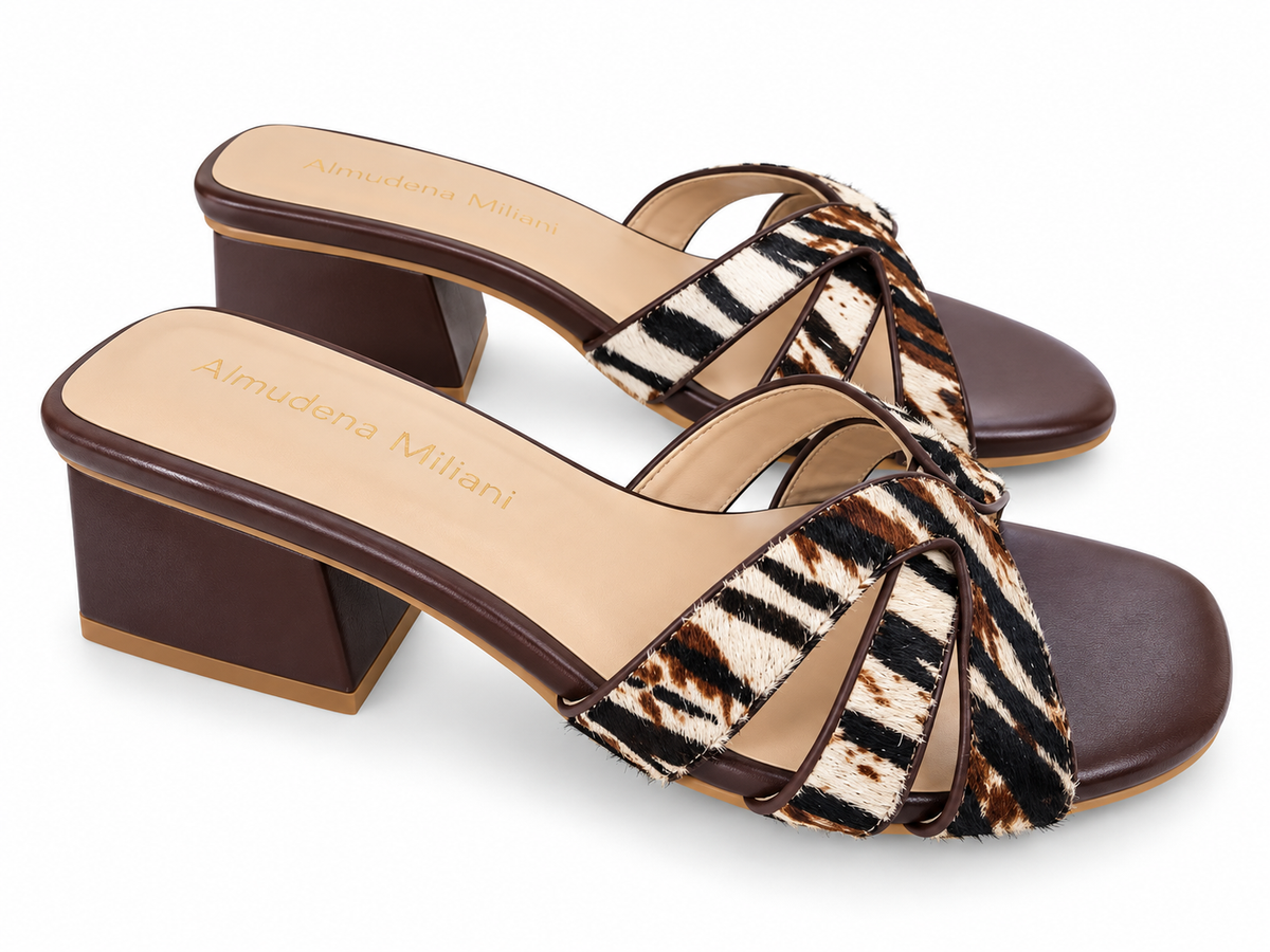 NEW! CALELLA NEGRO PELO ZEBRA