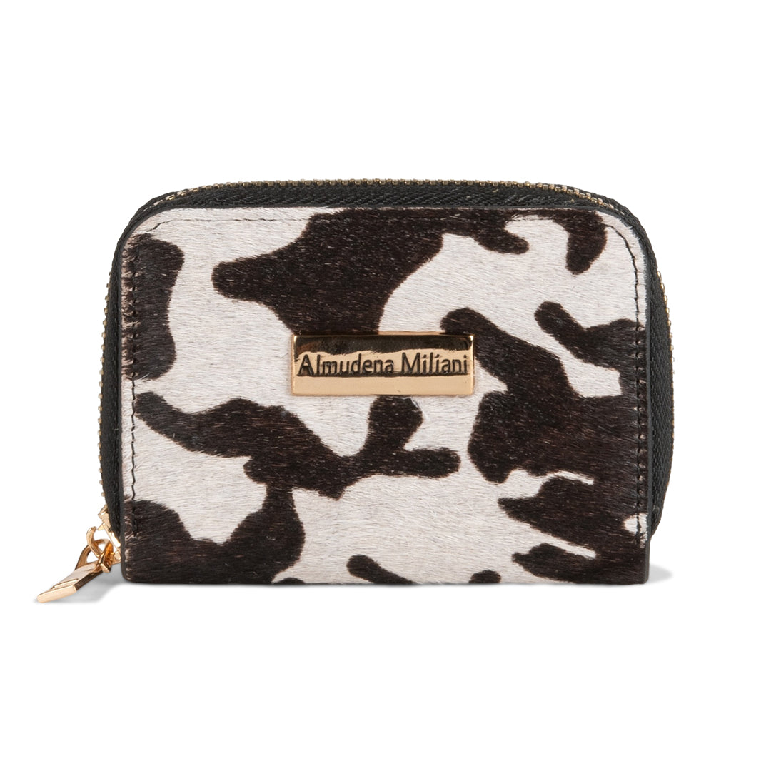 NEW! MONEDERO DONA PRINT NEGRO